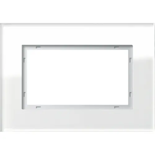 Gira 100112 afdekraam 1.5-voudig Esprit glas wit