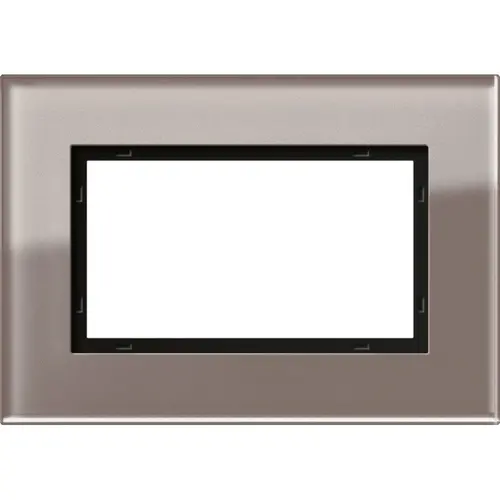 Gira 1001122 afdekraam 1.5-voudig Esprit glas umbra