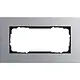 Gira 100217 afdekraam 2-voudig Esprit aluminium