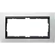 Gira 100224 afdekraam 2-voudig Event Opaque wit mat/antraciet mat