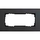 Gira 1002226 afdekraam 2-voudig Esprit linoleum-multiplex antraciet