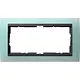 Gira 100285 afdekraam 2-voudig Event Opaque mint mat/antraciet mat