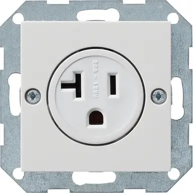 Gira 048703 wandcontactdoos nema 5-20r Systeem 55