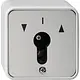 Gira 014430 sleutschakelaar 2-polig cyl wd