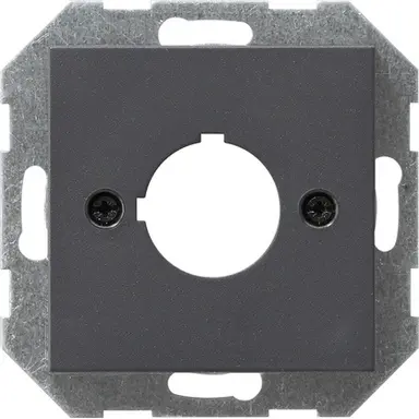 Gira 027228 inzpl 22.5mm gat antraciet Systeem 55