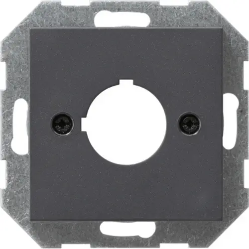 Gira 027228 inzpl 22.5mm gat antraciet Systeem 55