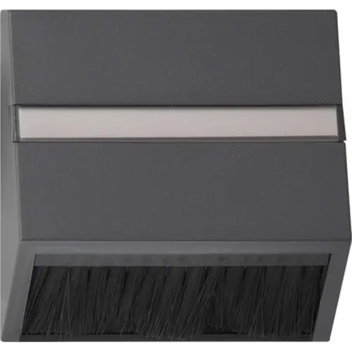 Gira 068228 afdekkap opsteekbaar 50x50mm zonder draagring Systeem 55 antraciet mat