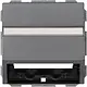 Gira 087028 datakap universeel met draagring Systeem 55 antraciet mat