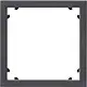 Gira 028328 inzpl 45x45mm alc antraciet Systeem 55