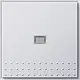 Gira 013666 drukvlakschakelaar controleverlichting 1-polig TX44 wit