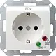 Gira 045127 wandcontactdoos randaarde osb tekstkader Systeem 55