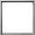 Gira 028226 adapterraam met vierkante uitsparing 50x50 Systeem 55 aluminium mat
