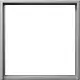 Gira 028226 adapterraam met vierkante uitsparing 50x50 Systeem 55 aluminium mat