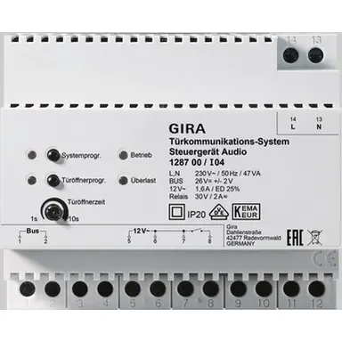 Gira 128700 besturingsapparaat audio DIN-rail