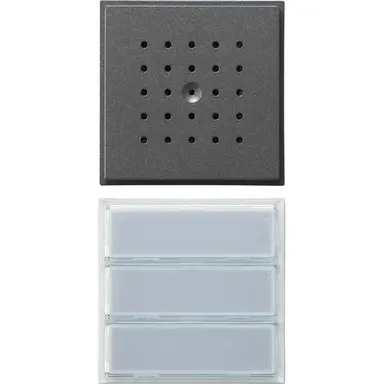 Gira 126167 deurstat lds 3-voudig w aud