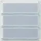 Gira 126300 drukkn 3-voudig neutr dst w aud