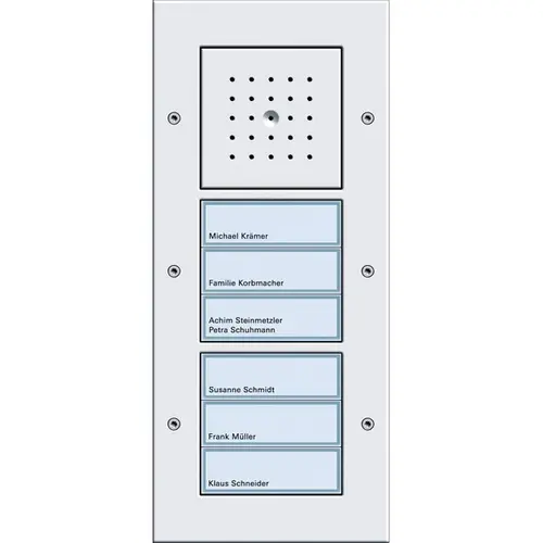 Gira 126866 deurstat lds 6-voudig w wit opb