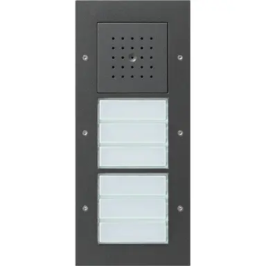 Gira 126867 deurstat lds 6-voudig w opb