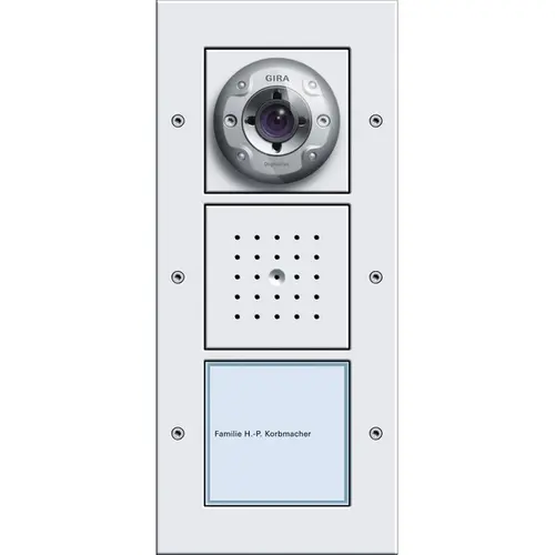 Gira 126966 deurst cam/lds 1-voudig wit opb