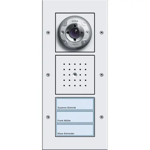 Gira 127066 deurst cam/lds 3-voudig wit opb