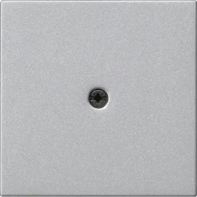 Gira 027426 afdekking voor snoeraftakking Systeem 55 aluminium mat