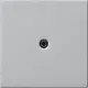 Gira 027426 afdekking voor snoeraftakking Systeem 55 aluminium mat