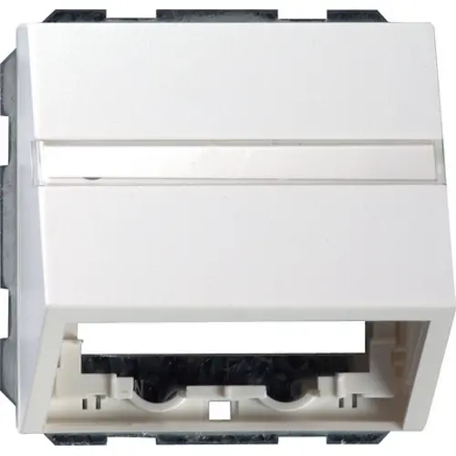 Gira 087003 datakap universeel met draagring Systeem 55 wit glans