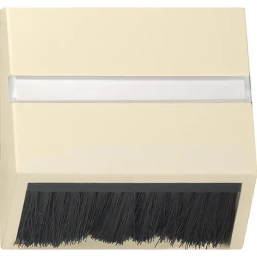 Gira 068201 afdekkap opsteekbaar 50x50mm zonder draagring Systeem 55 creme glans