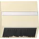 Gira 068201 afdekkap opsteekbaar 50x50mm zonder draagring Systeem 55 creme glans