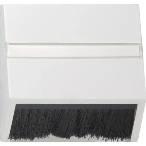 Gira 068203 afdekkap opsteekbaar 50x50mm zonder draagring Systeem 55 wit glans