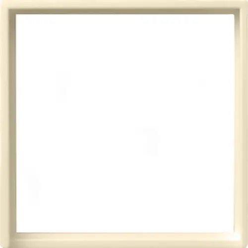 Gira 028201 adapterraam met vierkante uitsparing 50x50 Systeem 55 creme glans