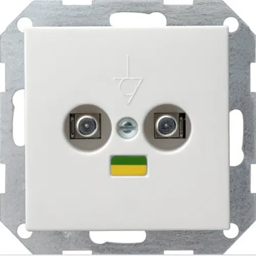 Gira 040503 wandcontactdoos 2-voudig potvereff Systeem 55