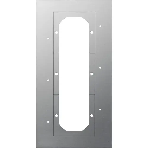 Gira 129800 montageplaat 3-voudig alum deur