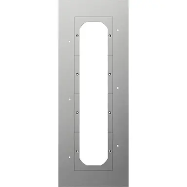 Gira 129900 montageplaat 4-voudig alum deur