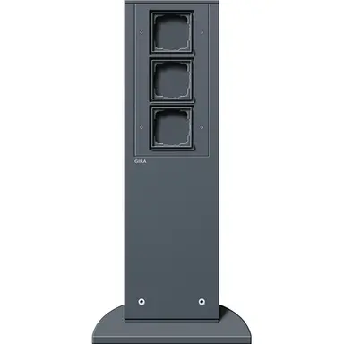 Gira 134528 e-zuil LEDig 3-voudig 491mm