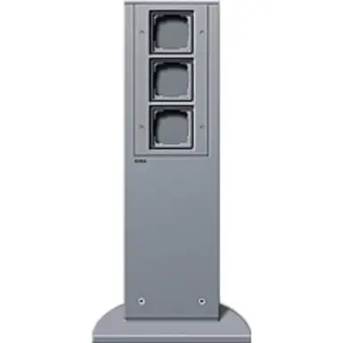 Gira 134526 e-zuil LEDig 3-voudig 491mm