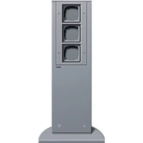 Gira 134526 e-zuil LEDig 3-voudig 491mm