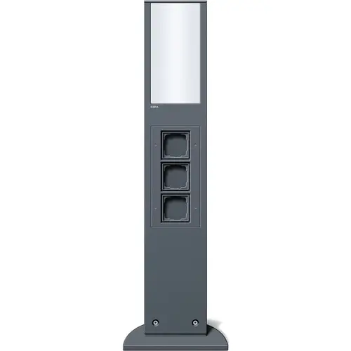 Gira 134928 e-zuil 3-voudig licht 769mm