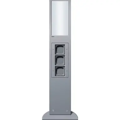 Gira 134926 e-zuil 3-voudig licht 769mm