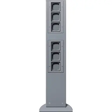 Gira 135126 e-zuil 6-voudig LEDig 769mm