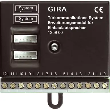 Gira 125900 uitbrmod luidspreker inbouw audio