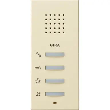 Gira 125001 huisstation audio opbouw Systeem 55 creme glans