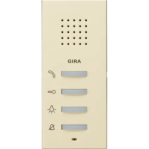 Gira 125001 huisstation audio opbouw Systeem 55 creme glans