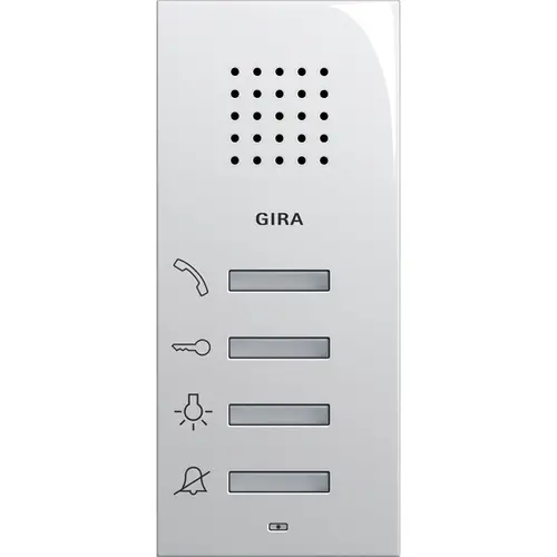 Gira 125003 huisstation audio opbouw Systeem 55 wit glans