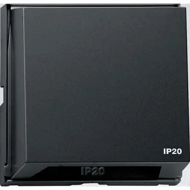 Gira 116367 adapterraam met opsteekbare afdekkap IP20 TX44 antraciet