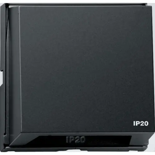 Gira 116367 adapterraam met opsteekbare afdekkap IP20 TX44 antraciet