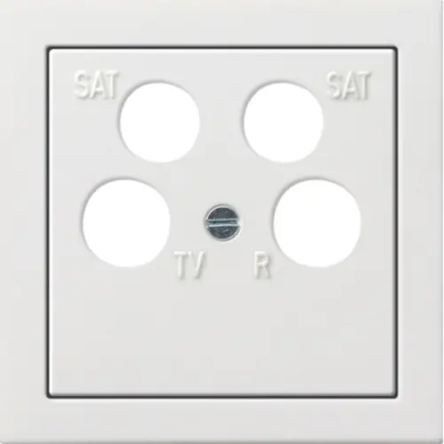 Gira 0259112 afdekplaat 50x50 4x a F100
