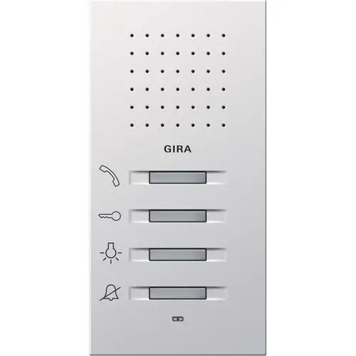 Gira 1250112 huisstation audio opbouw F100 wit glans