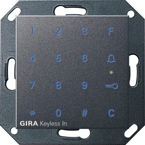 Gira 260528 bedieningselement keyless in Systeem 55