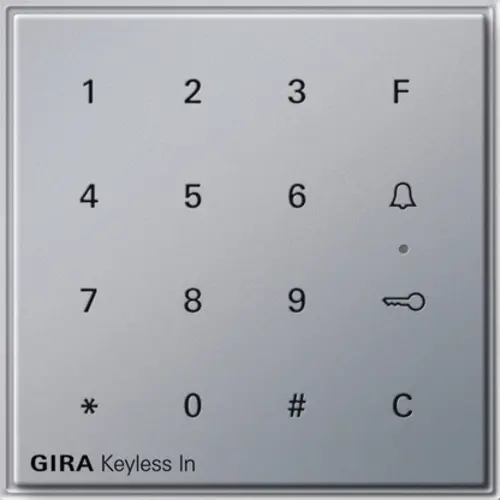 Gira 260565 bedieningselement keyls in tx44